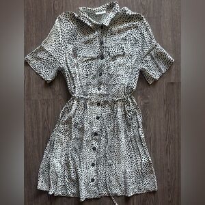 Topshop Patterned Dress